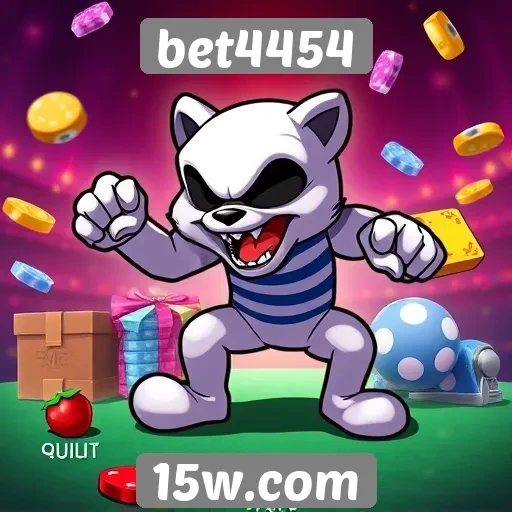 Variedade de jogos disponíveis na plataforma bet4454